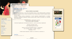 Desktop Screenshot of bemfolk.hu